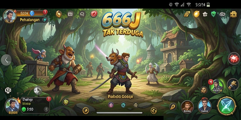 Gameplay seru dalam dunia petualangan 666J dengan tantangan menunggu.