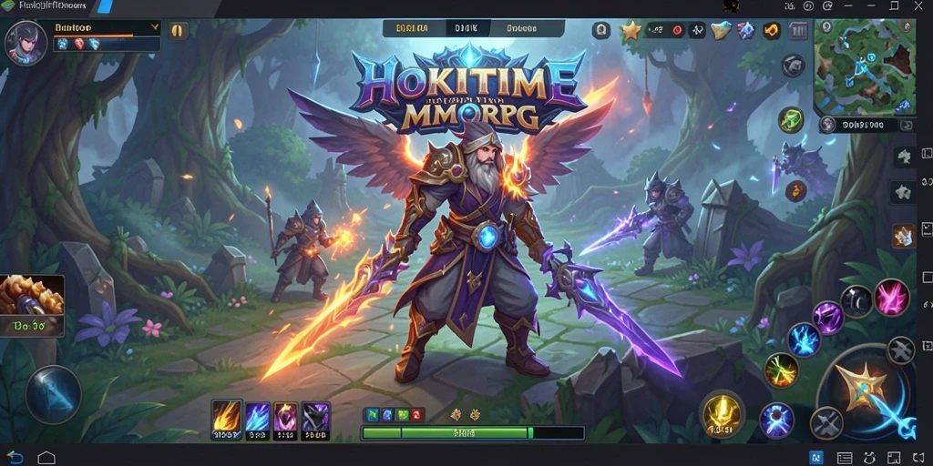 Tampilan gameplay seru dari HOKITIME yang memikat dan menantang.