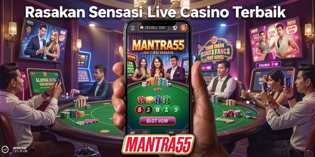 Gameplay menarik dari <strong>MANTRA55</strong> di Live Casino.