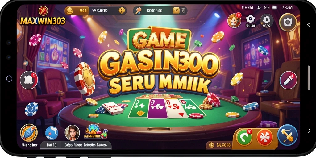 Gameplay seru dan menyenangkan di MAXWIN303.