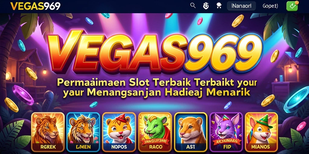 Tampilan gameplay Slot yang memukau di VEGAS969.